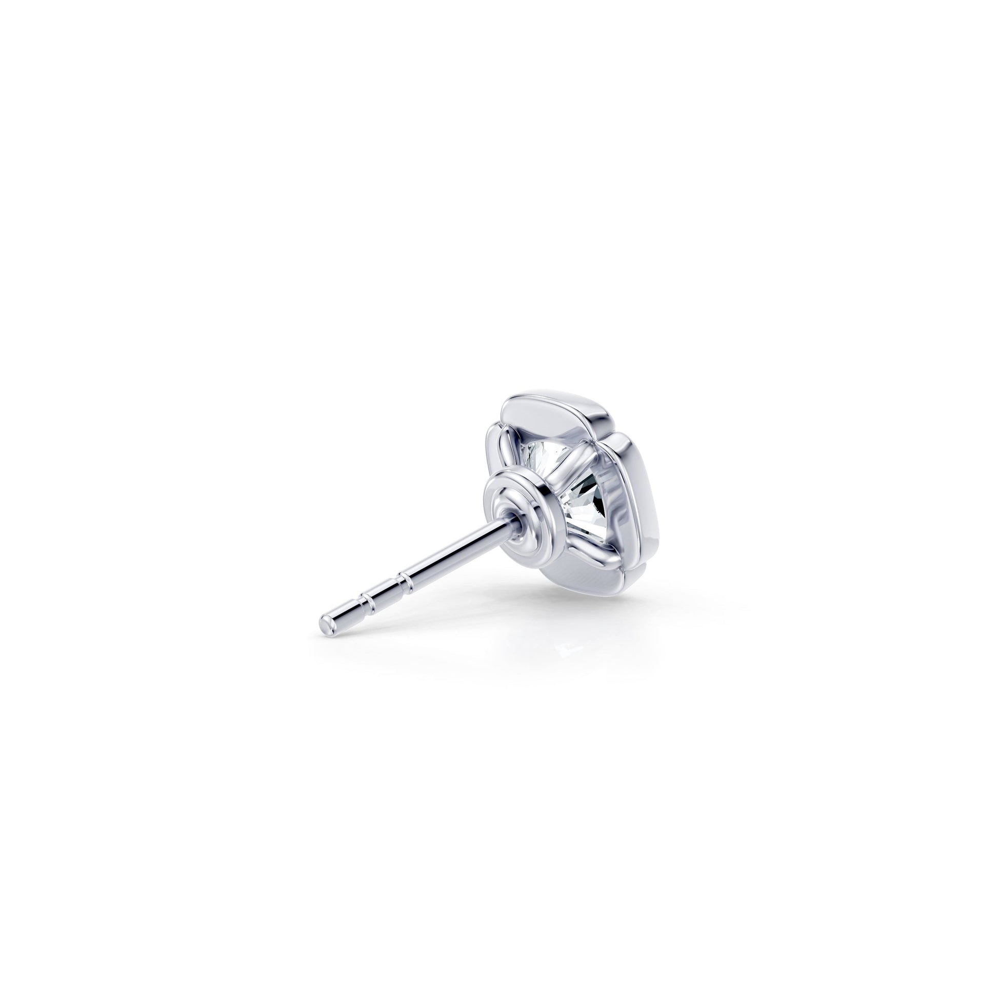 Doree Lab Diamond Cushion Studs - view 12