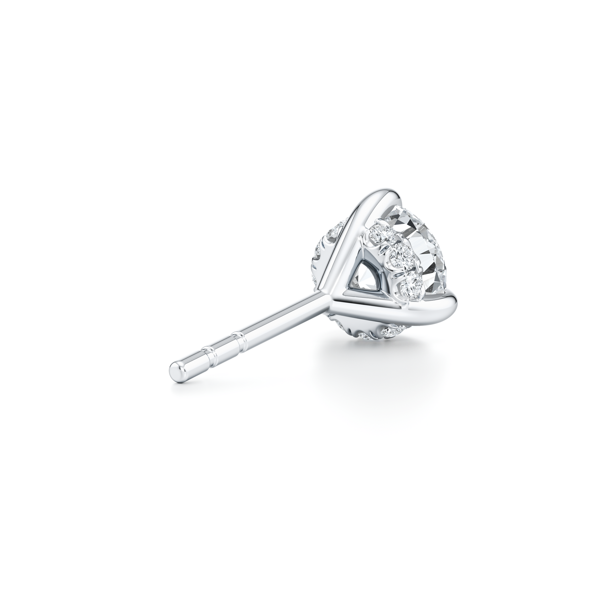 Chelsea Lab Diamond Round Brilliant Martini Studs - view 12