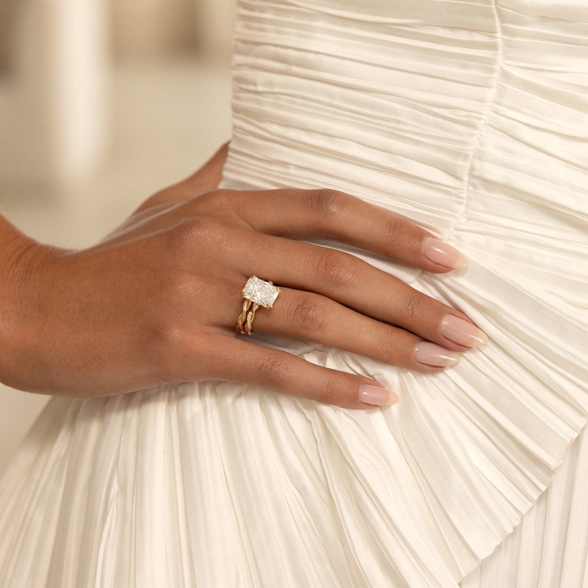 Ivy High Polish Wedding Band - view 12