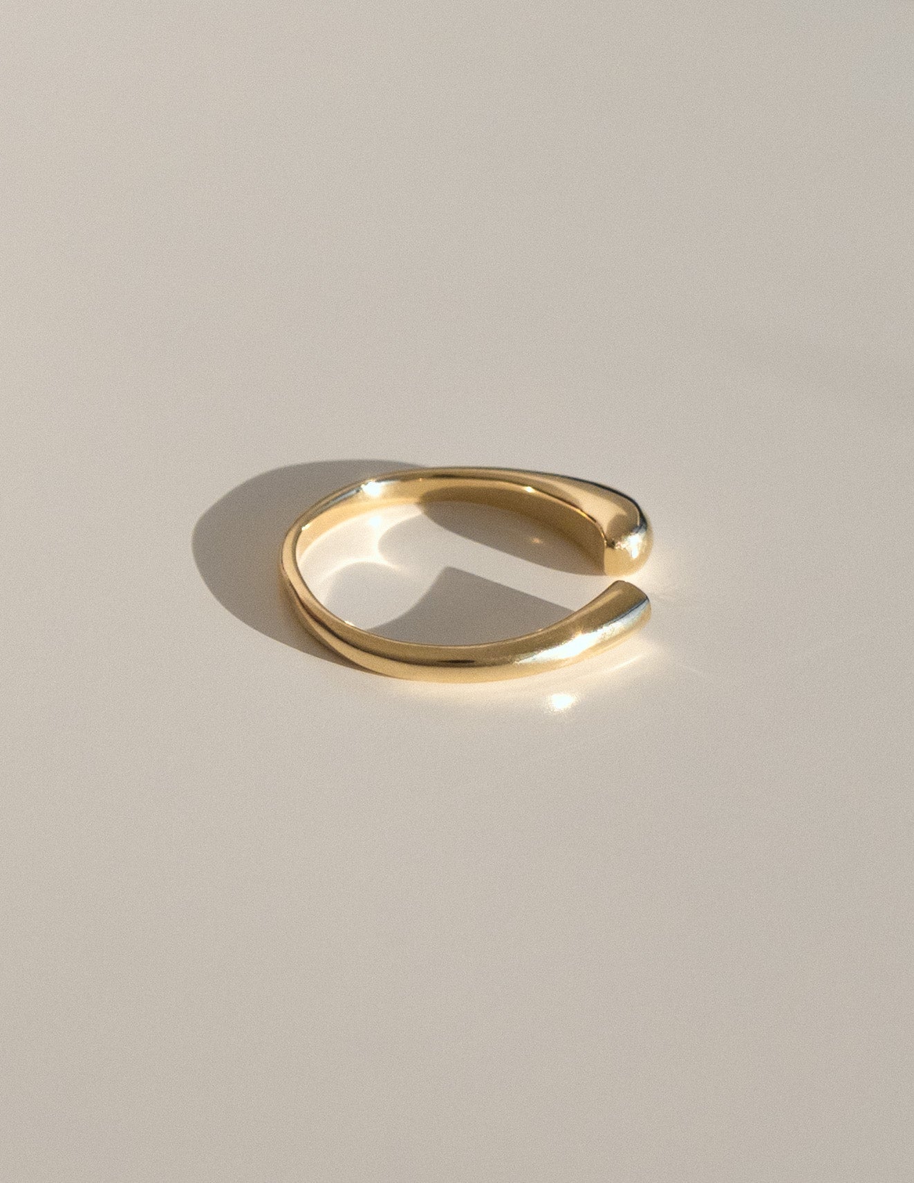 Open End Band- 0.03 CT Round Lab Grown Diamond Wedding BandOpen End Band- 0.03 CT Round Lab Grown Diamond Wedding Band - Side view
