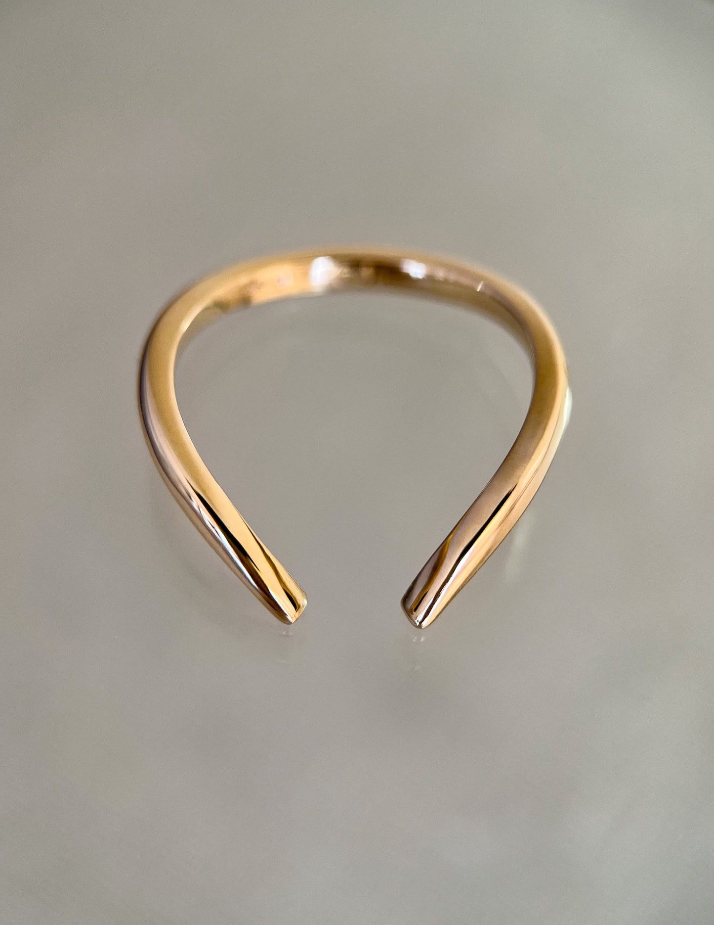 Plain Open End- Stackable Wedding BandPlain Open End- Stackable Wedding Band - Front view