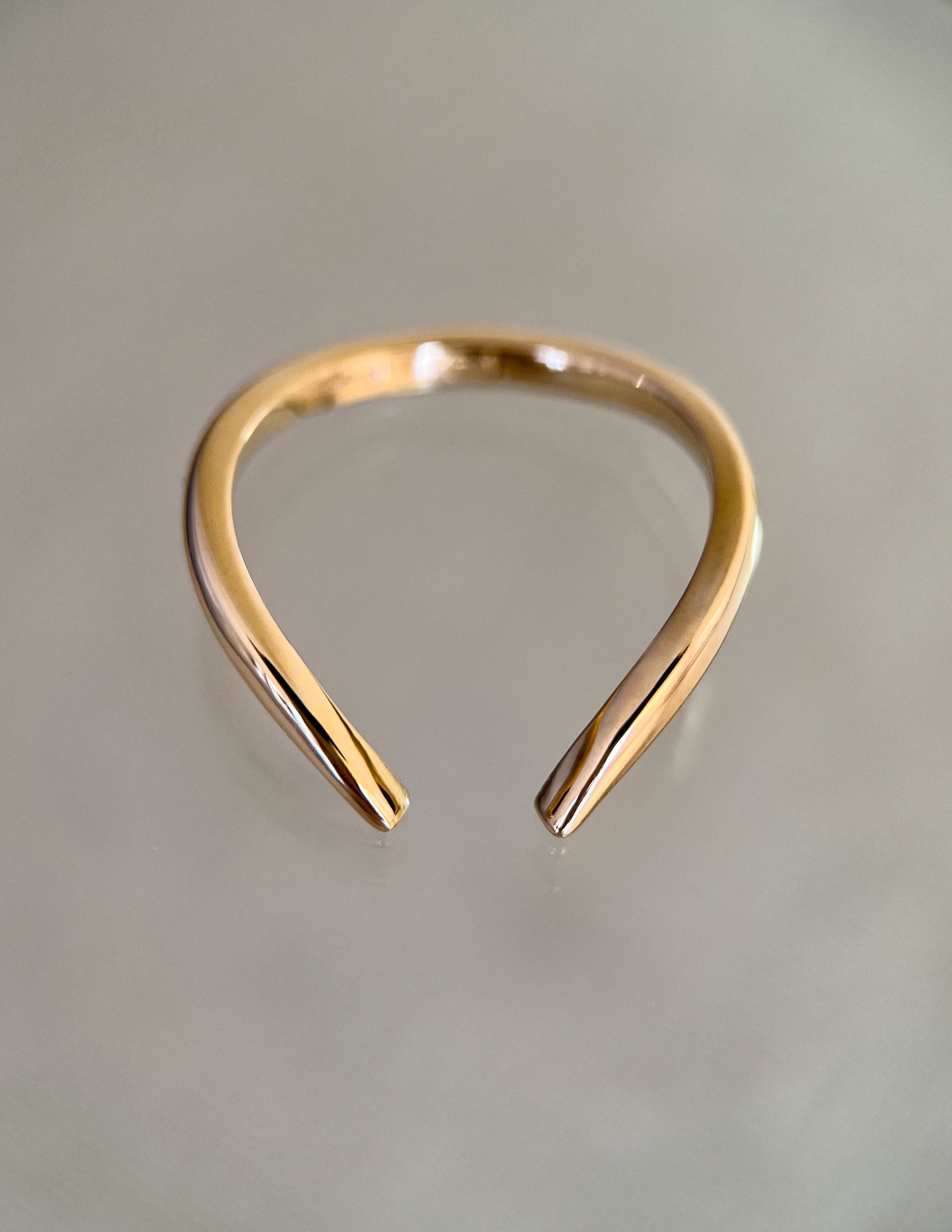 Plain Open End- Stackable Wedding BandPlain Open End- Stackable Wedding Band - Front view