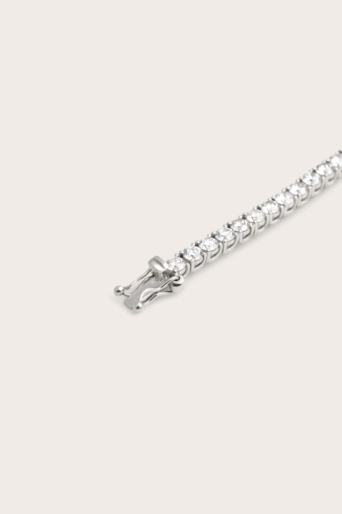Tennis-3.4 CT Round Lab Grown Diamond BraceletsTennis-3.4 CT Round Lab Grown Diamond Bracelets - Detail view